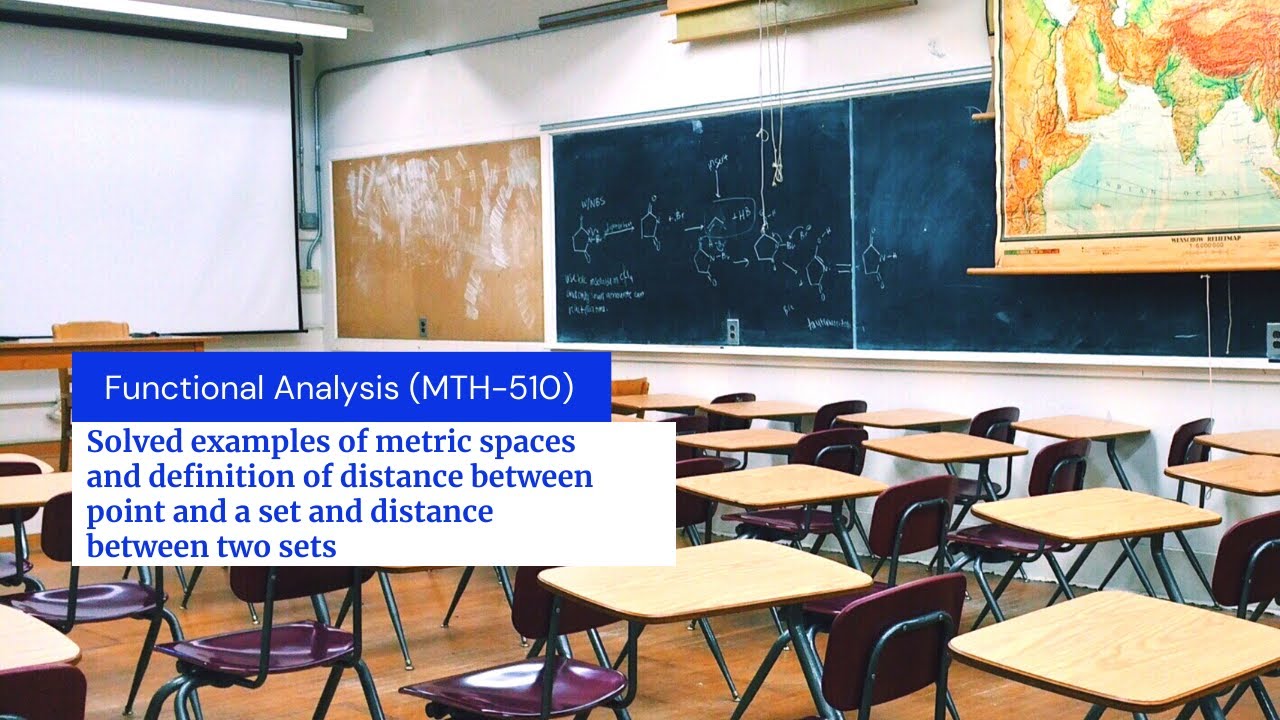lec-5 Solved examples of metric spaces (Functional Analysis) - YouTube