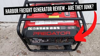 Harbor Freight Predator Generator Review  Is It Junk?