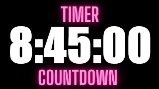 8 Hour 45 Minute Timer Countdown Study ULTIMATE - 8 Giờ 45 Phút Đếm Ngược Học Tập|| Timer Countdown Wealth