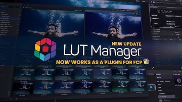 Top plugin to preview, organize and manage LUTs in Final Cut Pro