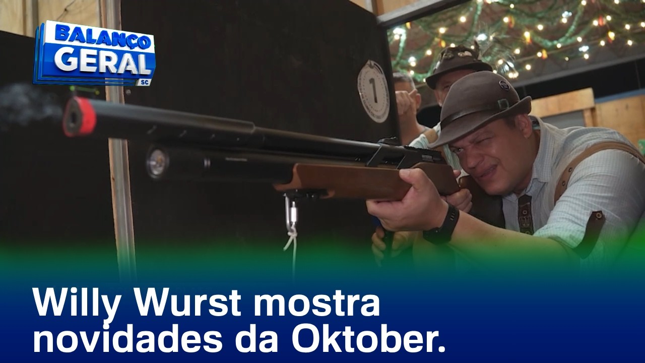 No clima da festa: Wlly Wurst mostra as novidades da Oktober