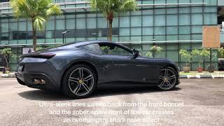 Ferrari Roma test drive video