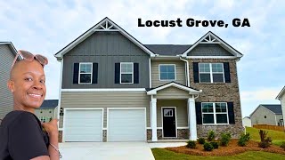 What $345K Buys You in Locust Grove GA | Spacious 2,600 Sq Ft 4 bed Home Tour
