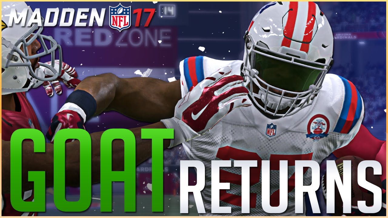 MADDEN 17 CAREER MODE GAMEPLAY THE GOAT RETURNS! YouTube