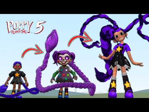 EVOLUTION OF NEW LILY LOVEBRAIDS FROM POPPY PLAYTIME CHAPTER 5 in Garry's Mod