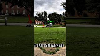 Peak Genius or Peak Lazy? #LawnCare #WorkSmarter #LifeHacks #Genius