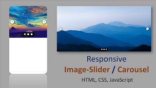 Image slider in HTML, CSS and, JavaScript || Carousel in HTML, CSS, and, JavaScript