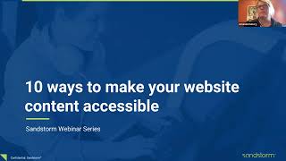 10 Ways to Make Your Website Content Accessible Webinar