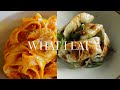 WHAT I EAT IN A WEEK VEGAN | 🍝 Pasta & Potstickers 🥟