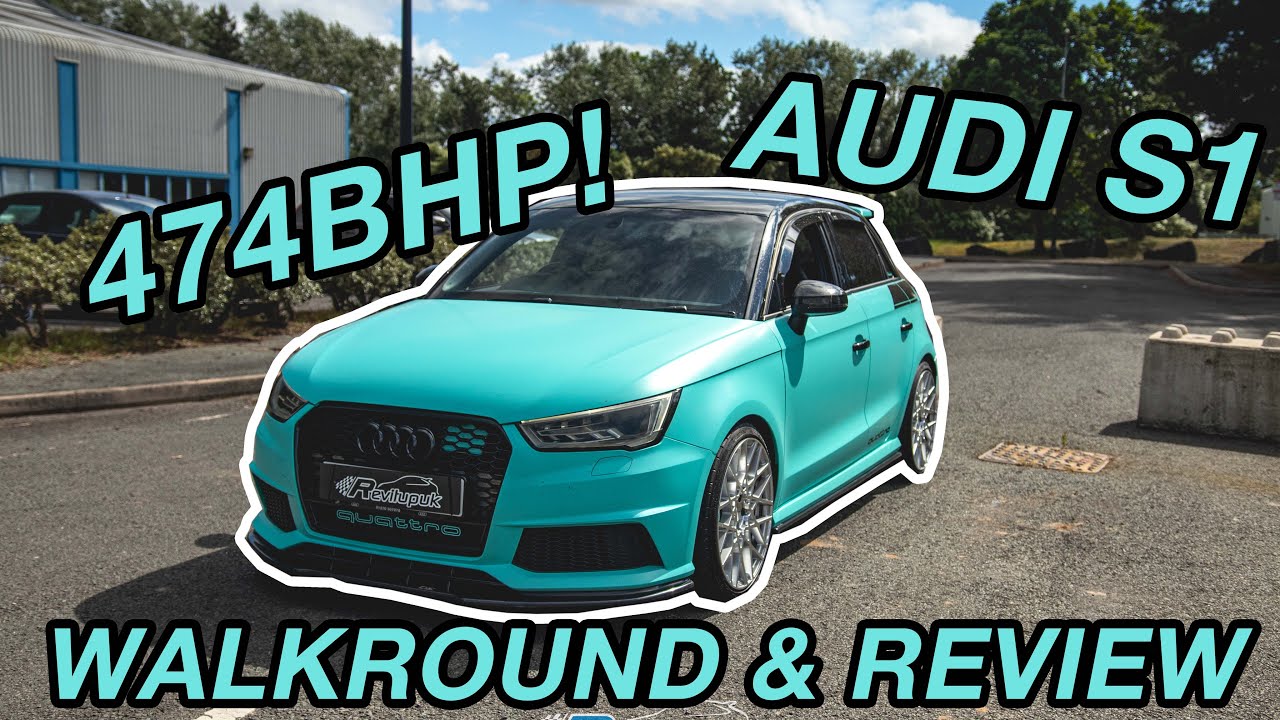 475HP WRAPPED AUDI S1 WALKROUND *HUGE TURBO* YouTube