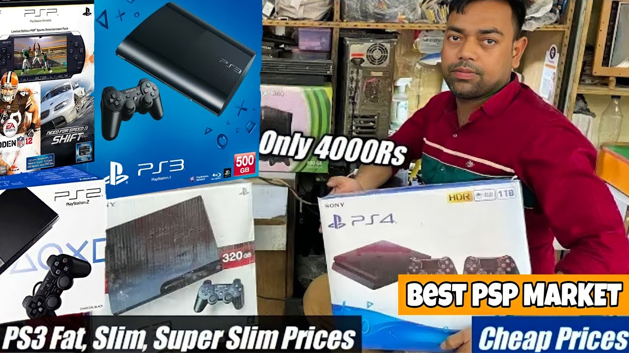 PS2, PS3, PS4 Price in Delhi Cheapest PS4 Market in Delhi Playstation