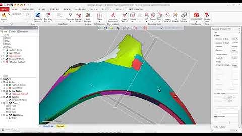 Thiết kế ngược sử dụng Geomagic Design X: Mui trước ô tô