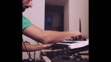 Why I love distorted synths (live cyberpunk with Korg volca FM/drum+Yamaha reface CS)