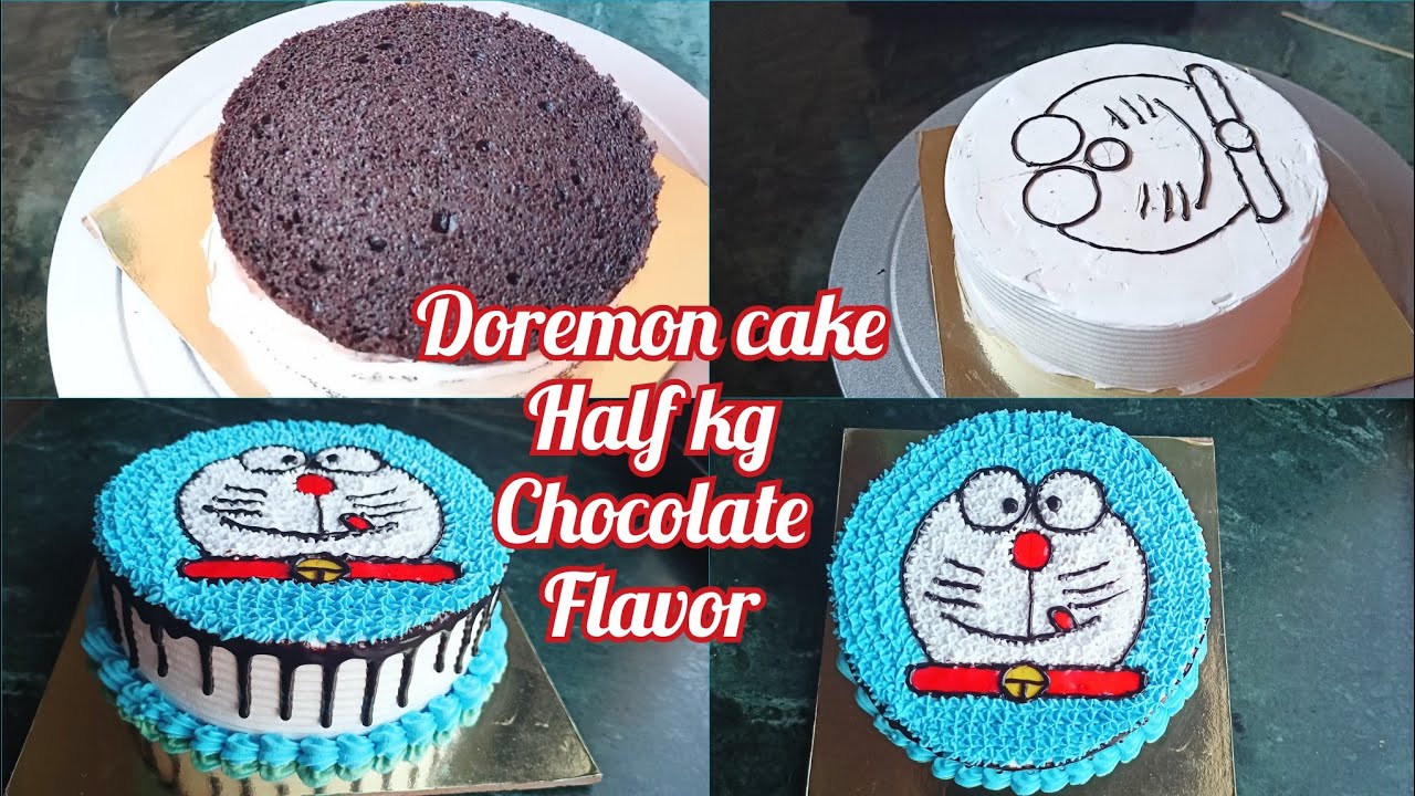 Doraemon Cake 1 Pound Chocolate – GuptShopper