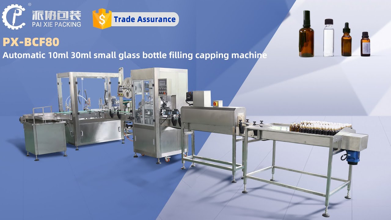 10ml Essential Oil Filling Capping Machine for our USA custom 2019