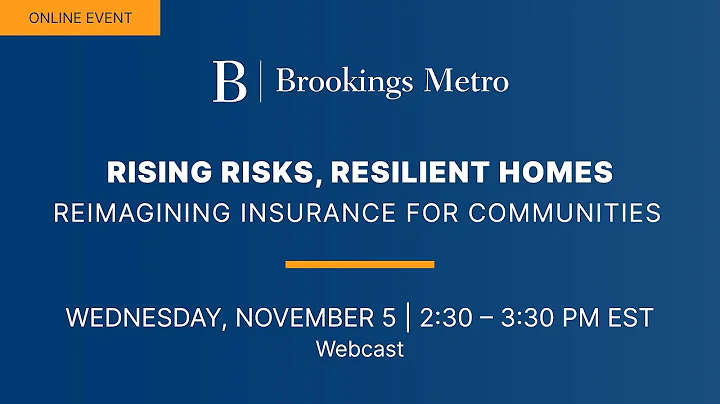 Rising risks, resilient homes: Reimagining insurance for communities