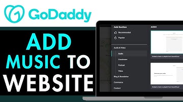 How To Add Music To GoDaddy Website Builder 2025 (Beginner