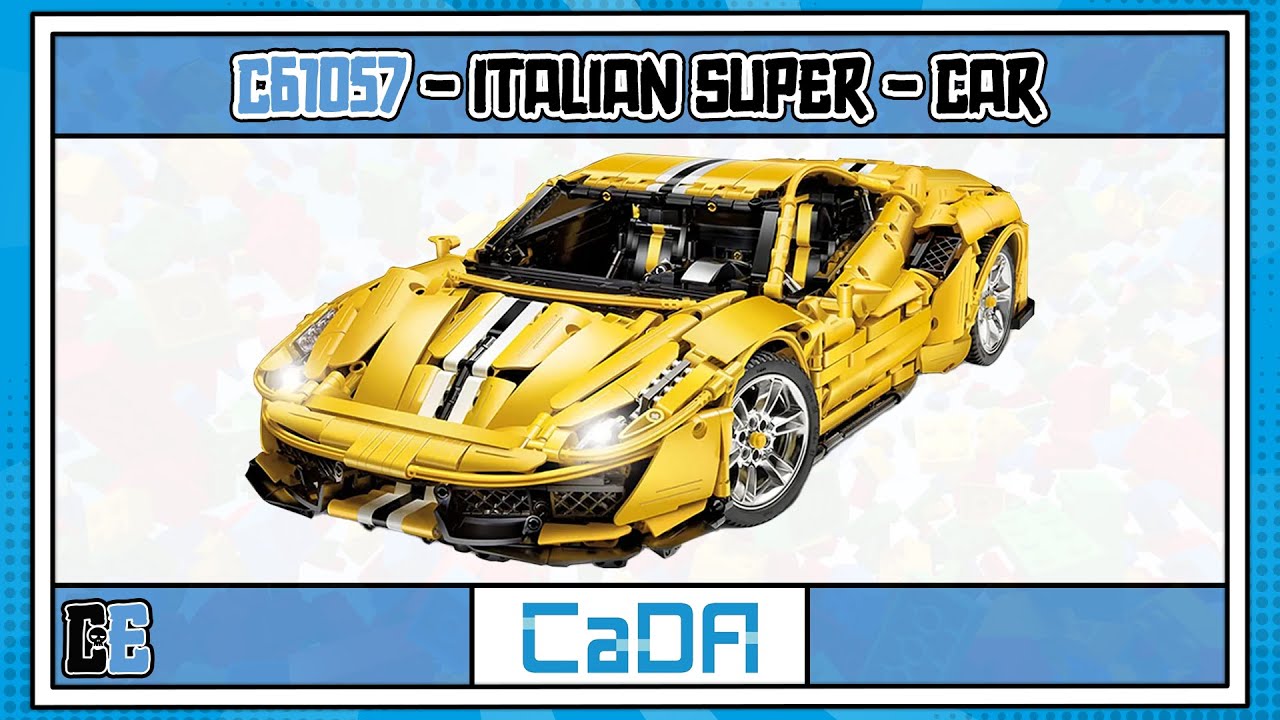 CaDA C61057W Master Italian Super Car inkl. Power System Neue