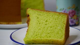 Buko pandan chiffon cake 21cm pan 5 egg yolks 2 tbsp white sugar 12
flour 1 tsp baking powder 1/4 salt 60ml vegetable oil 80ml mil...