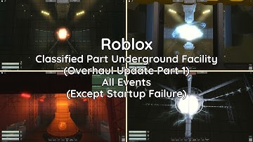 Roblox | CPUF (Overhaul Update Part 1) | All Events (Except Startup Failure)