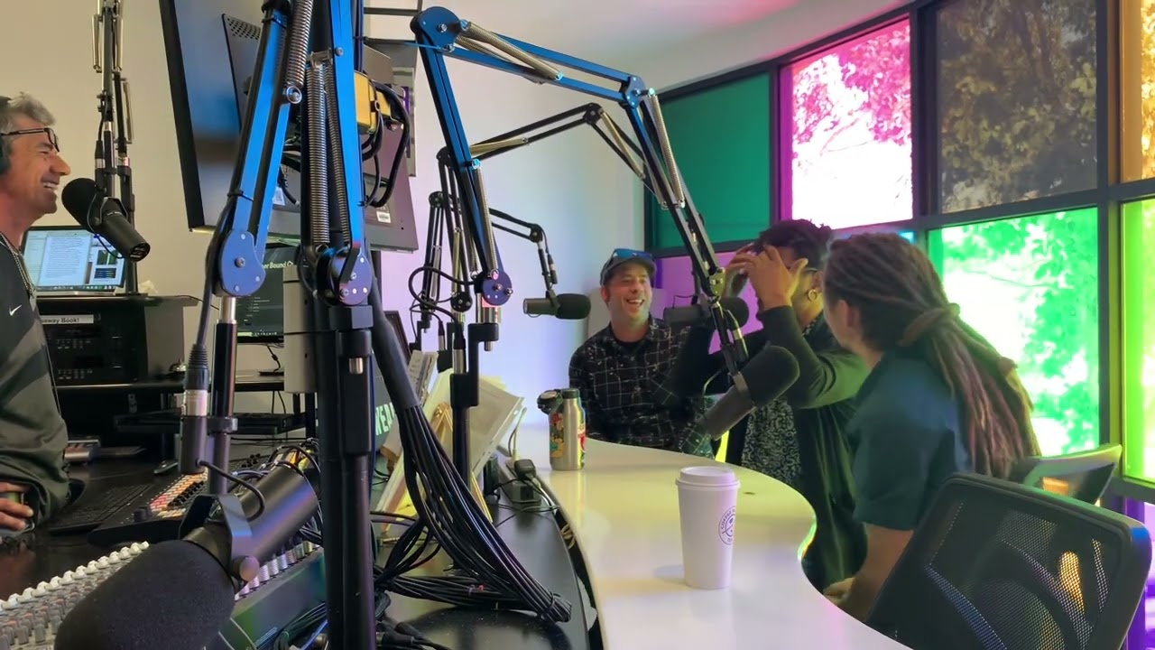 BTS footage - Leather Bound Crooks - Laguna Beach Radio Interview