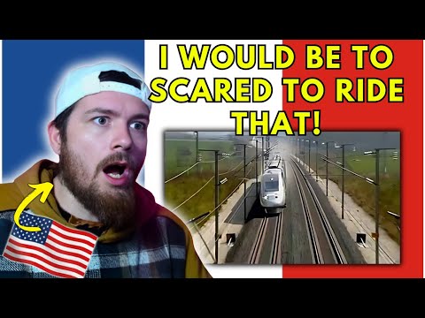 American reacts to TGV Speed Record