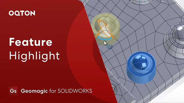 Build Usable Surfaces from Scan Data – Geomagic for SOLIDWORKS | Feature Highlight
