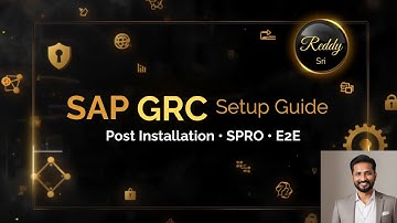 SAP GRC Post-Installation Guide | SPRO Customizing & Full Setup | Real-Time End-to-End Configuration