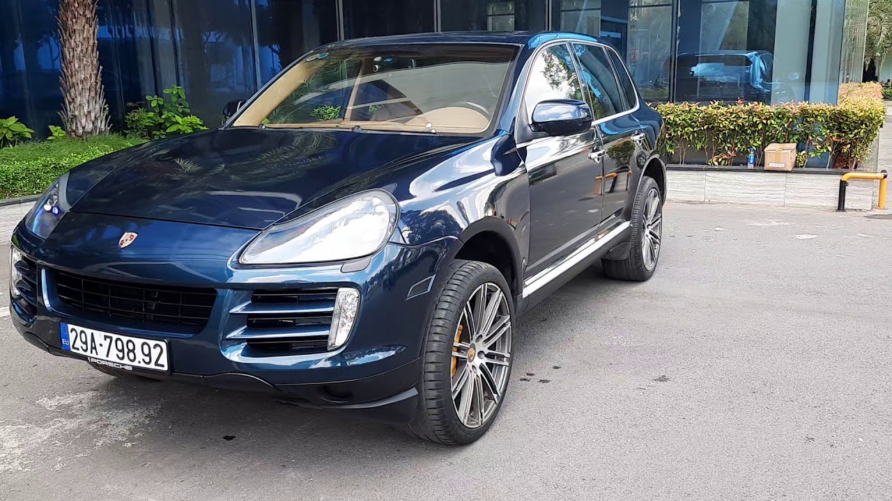 Porsche Cayenne 3.6 2008 (957) độ đèn pha full led YouTube