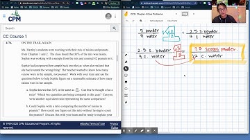 CPM CC1 4.2.4 Core Problems - Rations in Other Situations