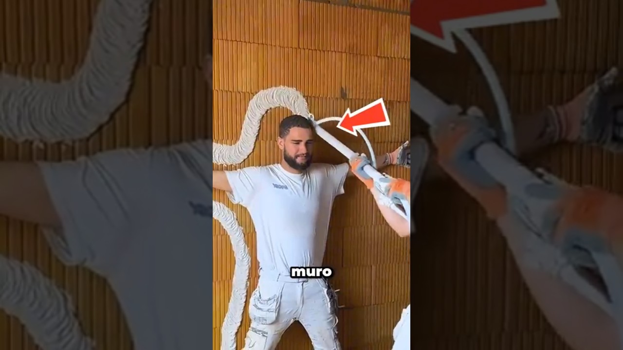 Él Hizo Todo Esto En La Pared De Su Nueva Casa 😲