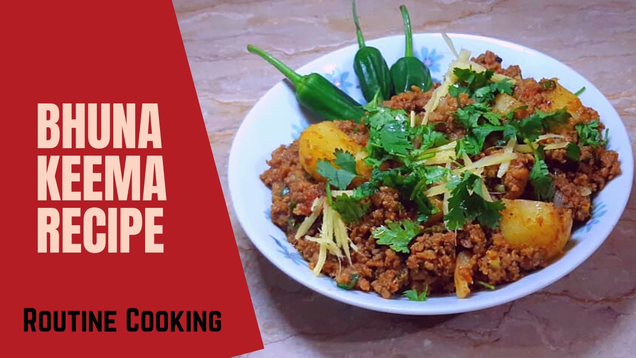Bhuna Keema Recipe | keema kaise banate hain in urdu | keema recipe