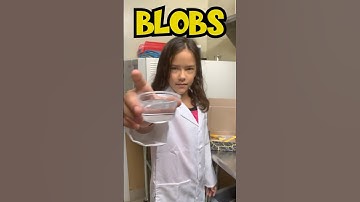 🧪 Genius kid GROWS Her Own Slime BLOBS! 🤯 #KidsScience