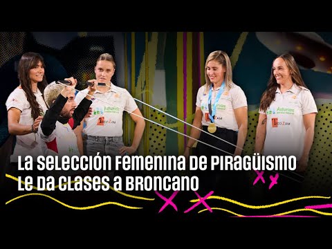 La selección femenina de piragüismo le da clases a Broncano | #LaRevuelta 22.09.2025