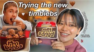 I tried Justin Bieber’s Timbiebs😳🤎 (Nepali students vlog)