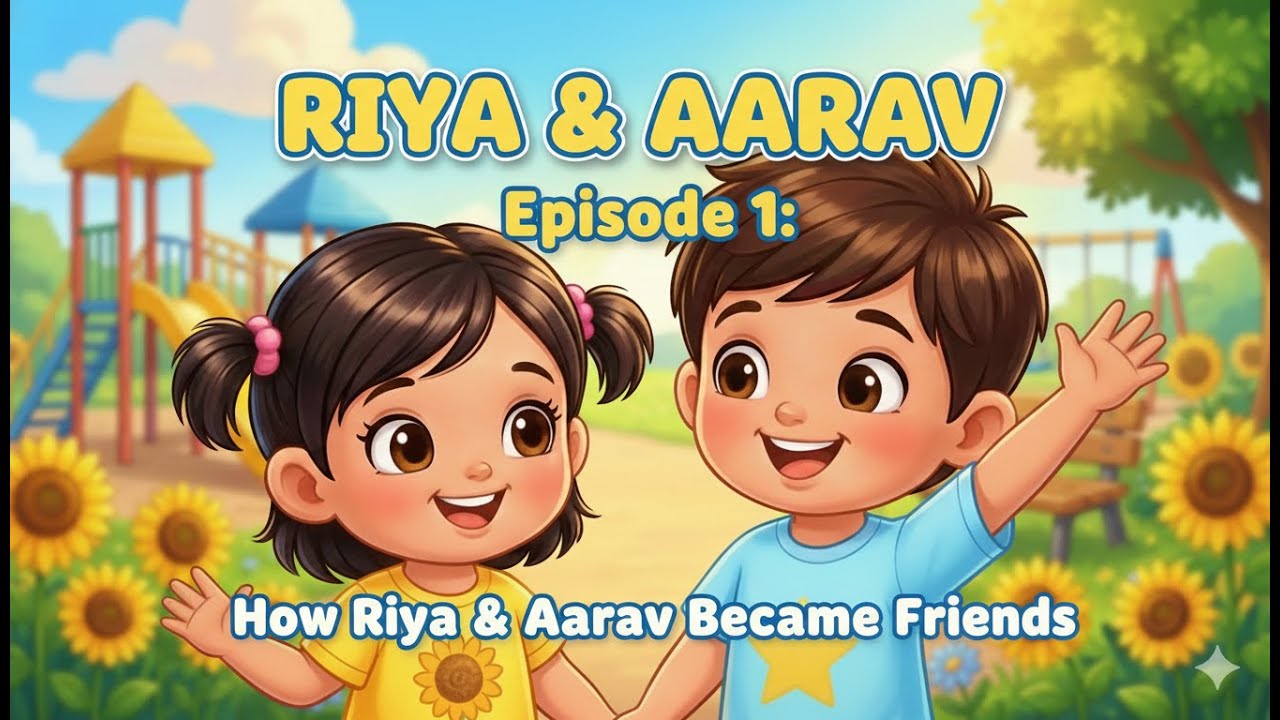 Riya & Aarav | Episode 1 | How They Became Best Friends 🌻 - YouTube