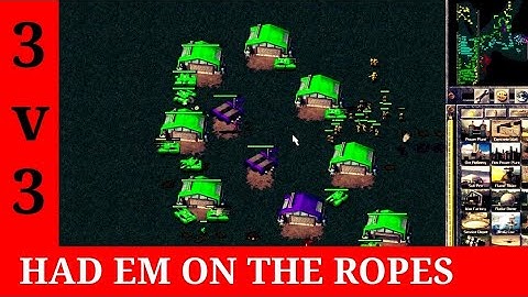 C&C Red Alert multiplayer match. 3 v 3 HAD THEM ON THE ROPES! Red Alert 1 Gameplay