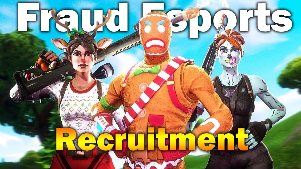 Fortnite Team Recruitment - Fraud Esports