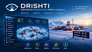 Full DRISHTI | Digital Twin for Remote Management of Indian Antarctic Research Stations | SIH 2026 News