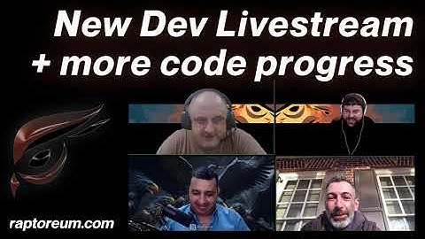 New RTM Dev Livestream, and code progress
