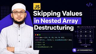 06-Skipping Values in Nested Array Destructuring | Week 18 js Course