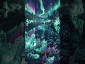 オーロラに包まれるクリスタルの湖畔【癒しのヒーリング映像】 #癒し #リラックス #オーロラ