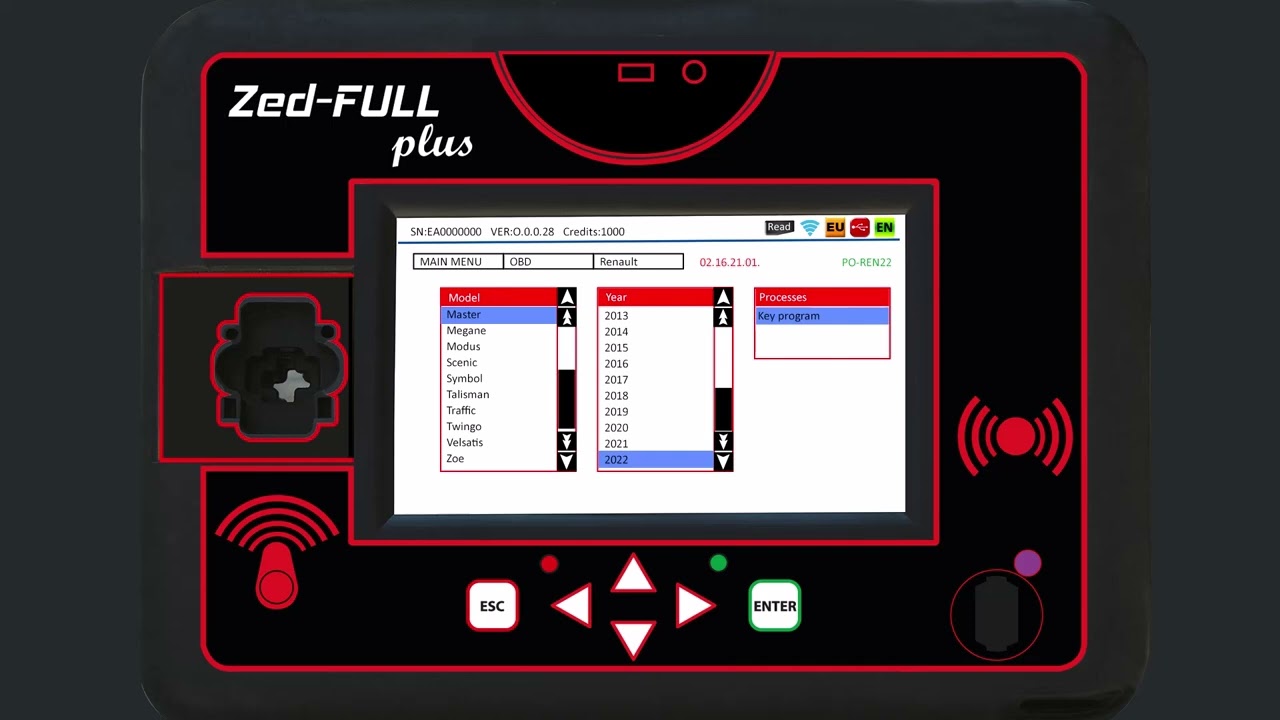 RENAULT MASTER 2020 2023ALL KEY LOST ADD KEY KEY PROGRAMMING