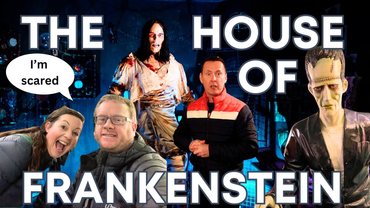 We got electrocuted for real in HOUSE OF FRANKENSTEIN IN BATH, ENGLAND