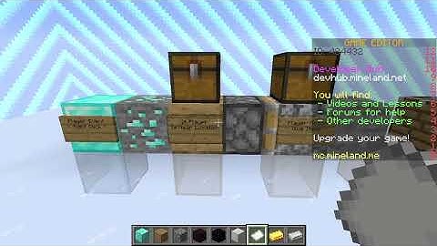 Minecraft mineland how to code pvp parkour