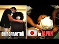 DANCER Gets Adjusted by CHIROPRACTIC DIRECTOR in JAPAN | NICE BACK CRACKS