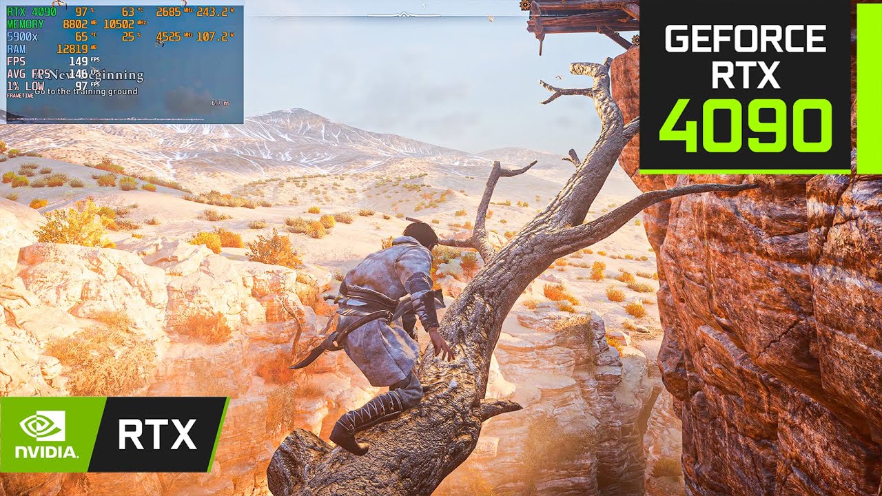 Assassin's Creed Mirage : RTX 4090 24GB ( 8K Ultra Graphics )