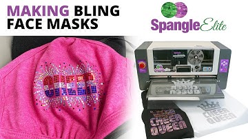 Bling Face Masks With The Spangle Elite