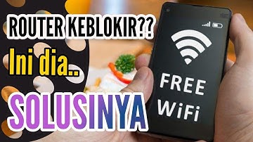 Solusi Nembak Wifi Dan Router Keblokir