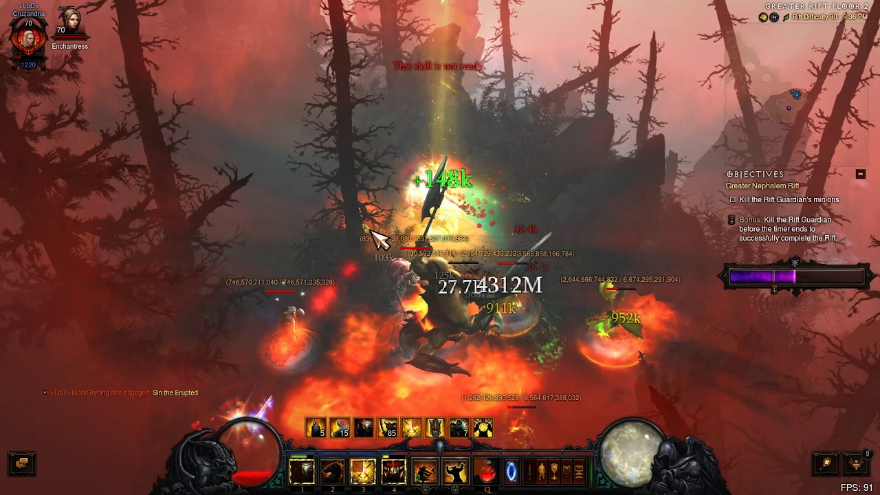 Diablo 3 Mörkgryning Crusader Sweep Attack Build Gr 90 YouTube